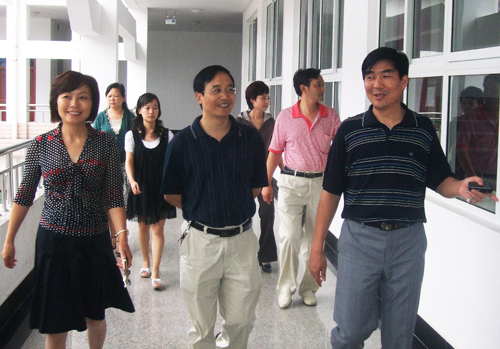 省招辦投檔組組長(zhǎng)朱昌斌一行來(lái)我院檢查指導(dǎo)招生錄取工作