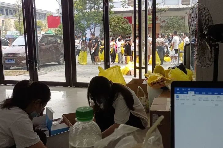 “疫”線有你，何懼風(fēng)雨！